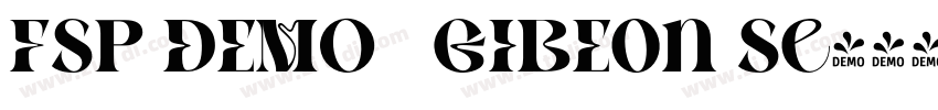 FSP DEMO   GIBEon Se字体转换